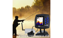 Эхолот для рыбалки Lucky FF918-CWLS для корабликов и лодок, с цветным дисплеем 300 м
