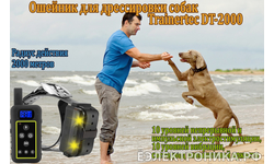 Электронный ошейник для дрессировки собак Trainertec DT-2200