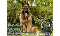 Ошейник антилай Trainertec AE-10