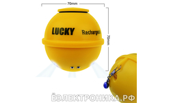 Эхолот для рыбалки Lucky FF-1108-1CLA с проводным и беспроводным датчиками и цветным дисплеем