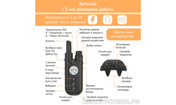 Электронный ошейник с бипером Amazin Hunter Beeper DB600